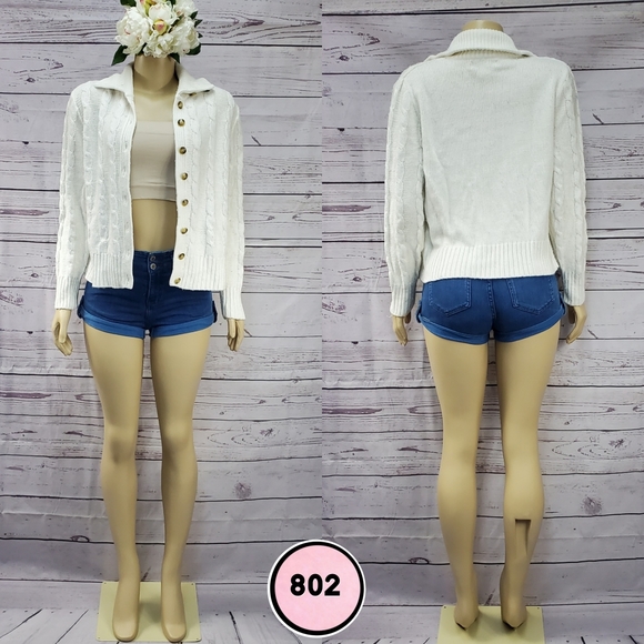 Sag Harbor Sweaters - sag harbor petite large knit cardigan ( 5 for $20 )